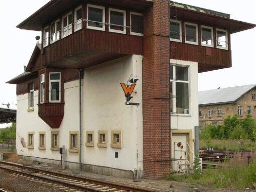 Bahnhof Zittau – Stellwerk B2/W5 / Žitavské nádraží – stavědlo B2/W5