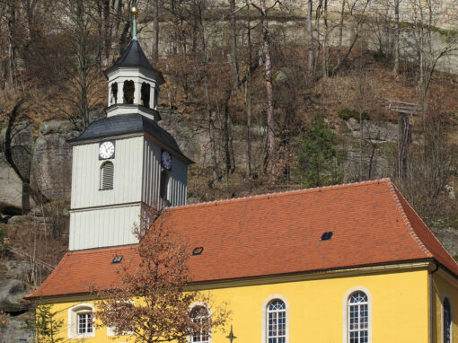 Bergkirche Oybin / Horský kostel Ojvín